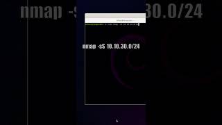 Scan a Network with nmap #linux #linuxcommands #cybersecurity #pentesting #nmap screenshot 2