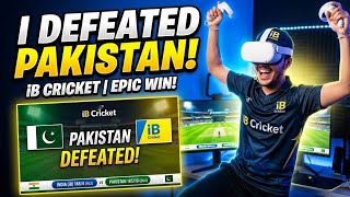 DEFEATING PAKISTAN ON INSANE DIFFICULTY! 🔥 (iB Cricket VR Gameplay)