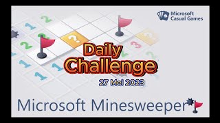 Microsoft Minesweeper - Daily Challenge 27 May 2023