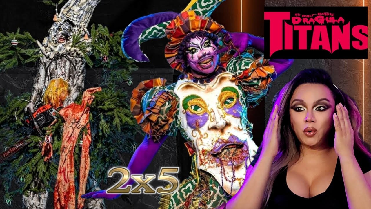 Реакция на 5 серию 2 сезона сериала «Драгула Титаны» | Праздник ужасов