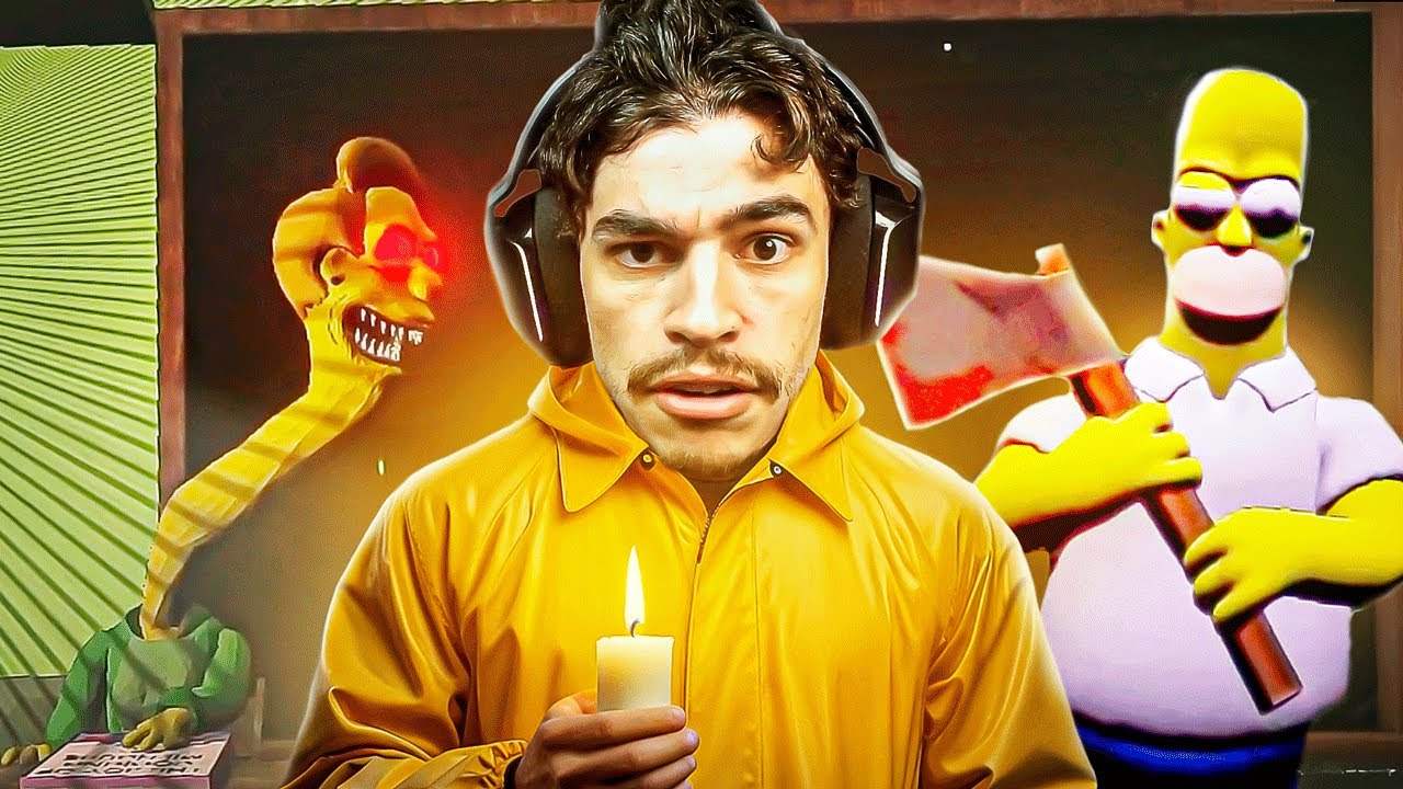 UMA NOITE SOMBRIA EM SPRINGFIELD... O LITTLE NIGHTMARES DOS SIMPSONS! - Little Bartmares