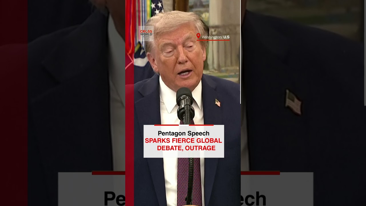 WATCH: Donald Trump’s Pentagon 9/11 Speech Ignites Backlash And Praise Worldwide