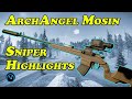 ArchAngel Mosin Sniper Highlights - Tarkov Shooter Part 7 & 8 - Escape from Tarkov