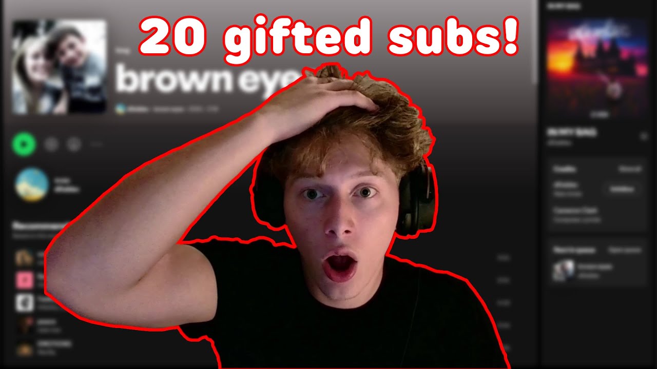 My BEST STREAM OF ALL TIME!(20 gifted subs)