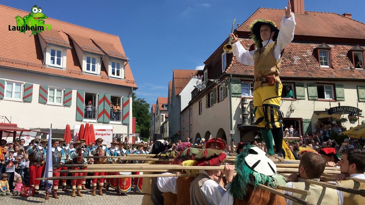 Kinder- und Heimatfest 2018: Sternenmarsch  - Gastgeber ist der Landsknechtszug Ellerbach-Freyberg