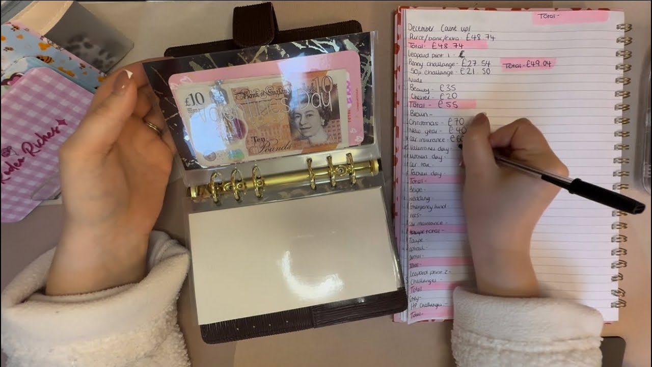 СКОЛЬКО МЫ СЭКОНОМИЛИ?!?!? Подсчет средств в конце декабря - Накопление наличных и бюджетирование...