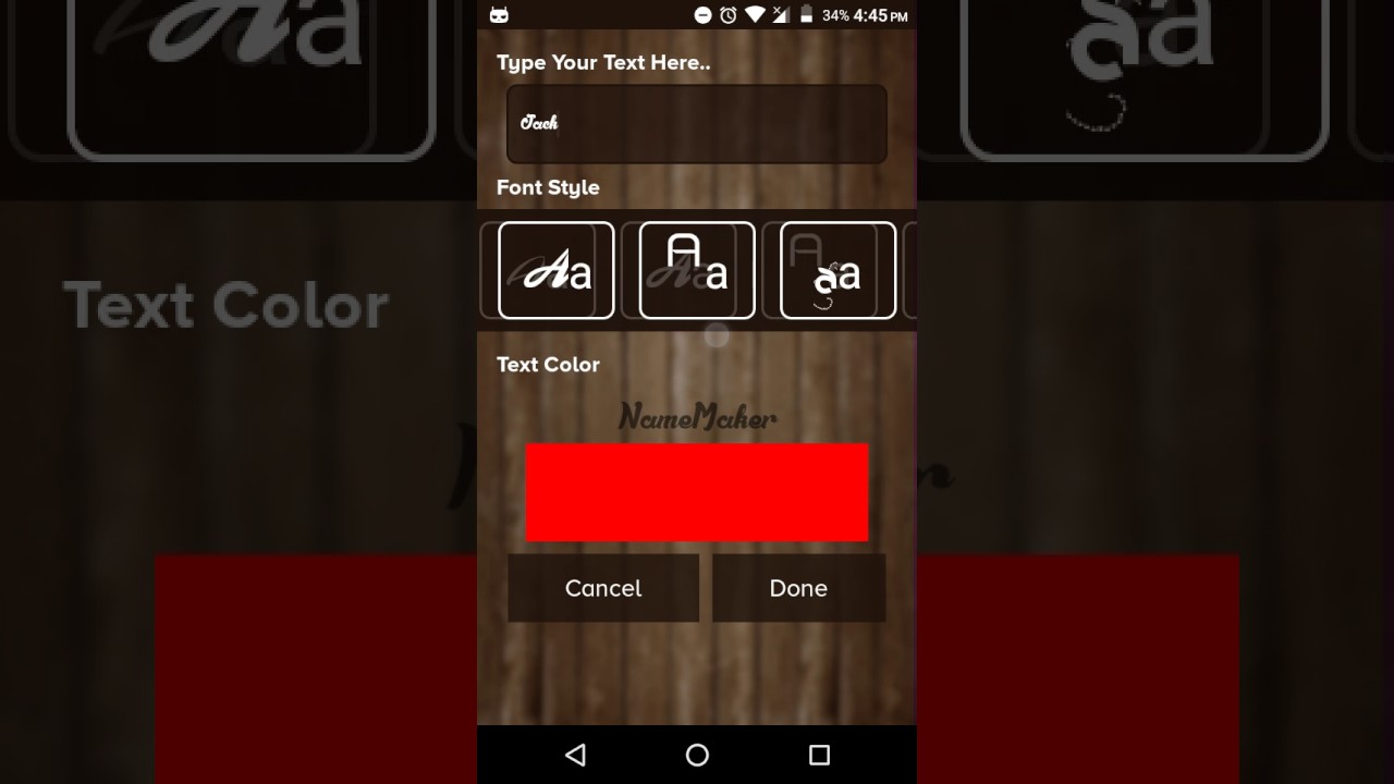 Stylish Name Maker Android App by IBL Infotech