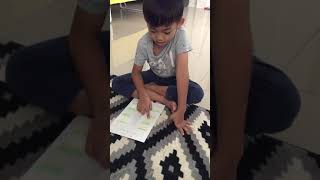 PROJEK PBL MATEMATIK TAHUN 1   PENJELAJAH NOMBOR  6 May 2020  (AHMAD ESHAN BIN SHAWALNI-1BR)