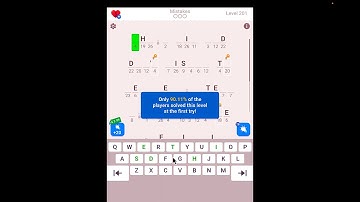 Cryptogram: The Solution For Level 201! - Step by Step Word Brain Puzzle