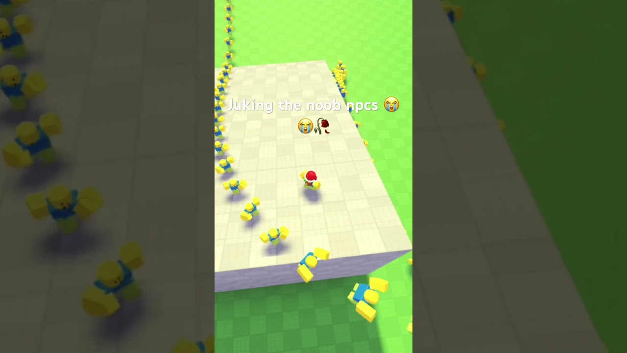 Juking the npcs 🥀🥀