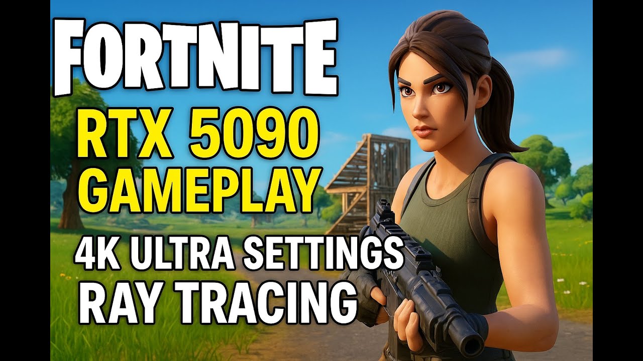 FORTNITE RTX 5090 GAMEPLAY | 4K | ULTRA SETTINGS | RAY TRACING - YouTube