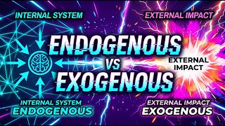 Endogenous vs Exogenous Variables Explained with Real Examples | Econometrics & Data Science