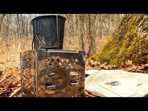 Survival Bushcraft Stove | Fire and Coffee - Subscriber Appreciation