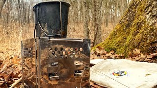 Survival Bushcraft Stove | Fire and Coffee - Subscriber Appreciation