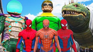 SPIDER-VERSE VS SPIDERMAN ENEMIES - EPIC SUPERHEROES BATTLE