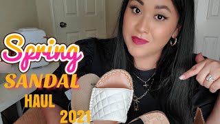 SPRING SANDAL HAUL 2021