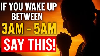 If You Wake Up Between 3AM - 5AM, Your Soul is Calling – Say This!