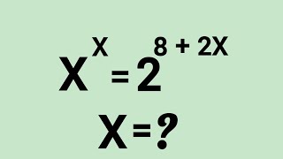 Nice Exponent Math Simplification Question | Can You Find X | Math Olympiad 