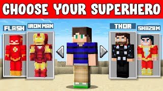 Minecraft but you can CHOOSE YOUR SUPEPOWER | Joofy Looby