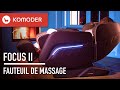 Komoder focus ii  le fauteuil de massage le plus populaire