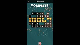 Flow Fit - Word Puzzle | Daily Puzzle | July 11, 2019 | Great Greeter screenshot 5