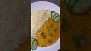 Healthy and yummy red yellow lentils with rice, checkout full recipe
