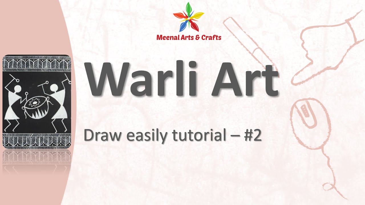 Warli Art Tutorial #2 | Warli Human Figures | Warli Art for Beginners - Music edition