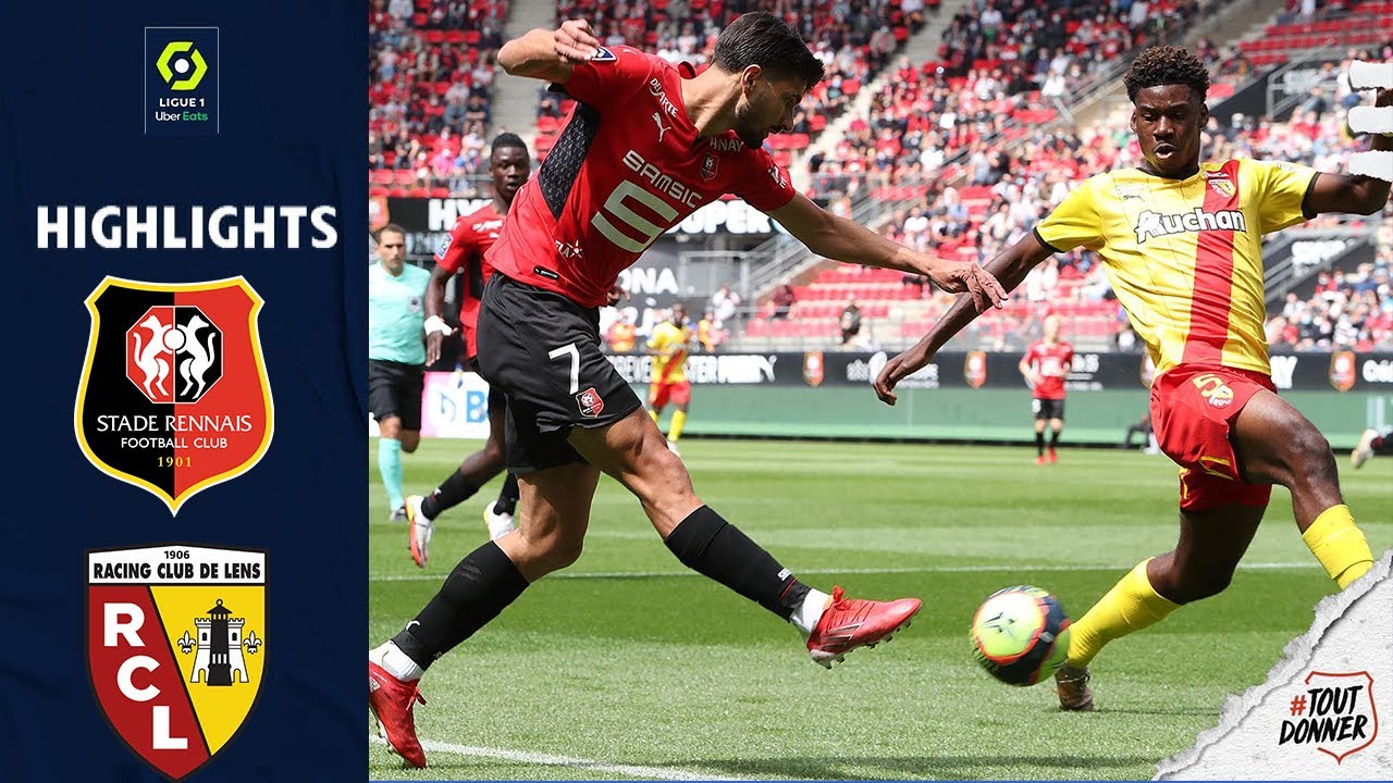 Stade Rennais FC - RC Lens 1-1 | Résumé - Ligue 1 Uber Eats 2021-22