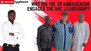 APC EXECUTIVES ARE VERY ANGRY WITH THE US AMBASSADOR'S COMMENT ON THE TRIPARTITE