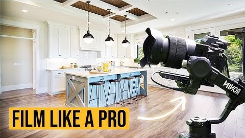 An Easy Guide to Shooting Professional Real Estate Videos