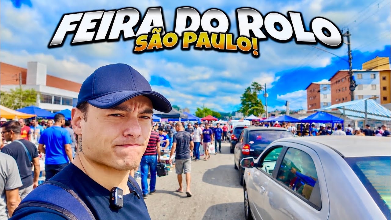 Fui na Maior e Melhor FEIRA do ROLO de SP! (COMPENSA ?!)