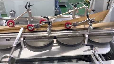 Fully automatic square bottom paper bag making machine