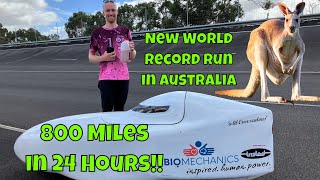 Aussies Race Velomobiles-Over 800 Miles in 24 Hours for World Record!