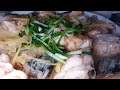 清蒸龍躉邊 / 佢唔係一個普通嘅賣魚阿姐     Steamed fish fin of Giant grouper with ginger and scallion【20無限】