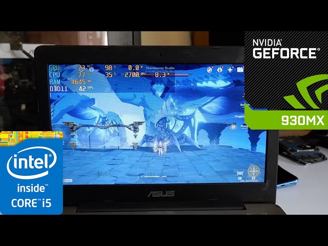 Nvidia 930MX Genshin Impact | Asus X456UR i5 Gen6/8GB RAM/1TB