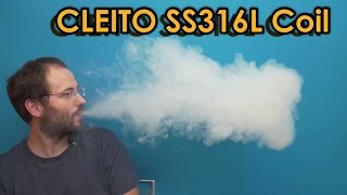 Aspire Cleito SS316L Coil 55W to 65W, How it vapes?