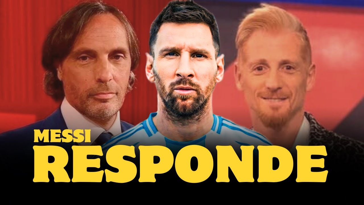 MESSI LE RESPONDE A LOS PERIODISTAS QUE LO MATAR0N