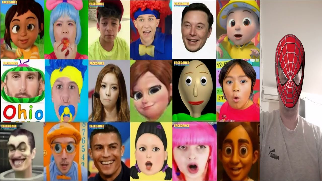 Эпичный танцевальный мэшап: Блиппи, Райан и Ди Биллионс и Кокомелон | Забавная пародия 💃