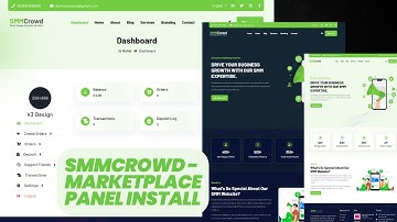 SMMCrowd Installation Tutorial |  How to Create your Own Smm Panel with SMMCrowd Script