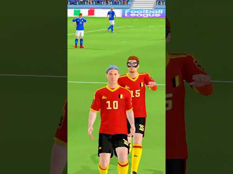 Italy vs Belgium | UEFA Nations League | Football League 2026 Gameplay #shorts