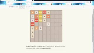 2048 SPEED-SOLVE: 8x8 BOARD