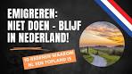 Emigreren, waarom zou je? 10 redenen om in Nederland te ... - YouTube