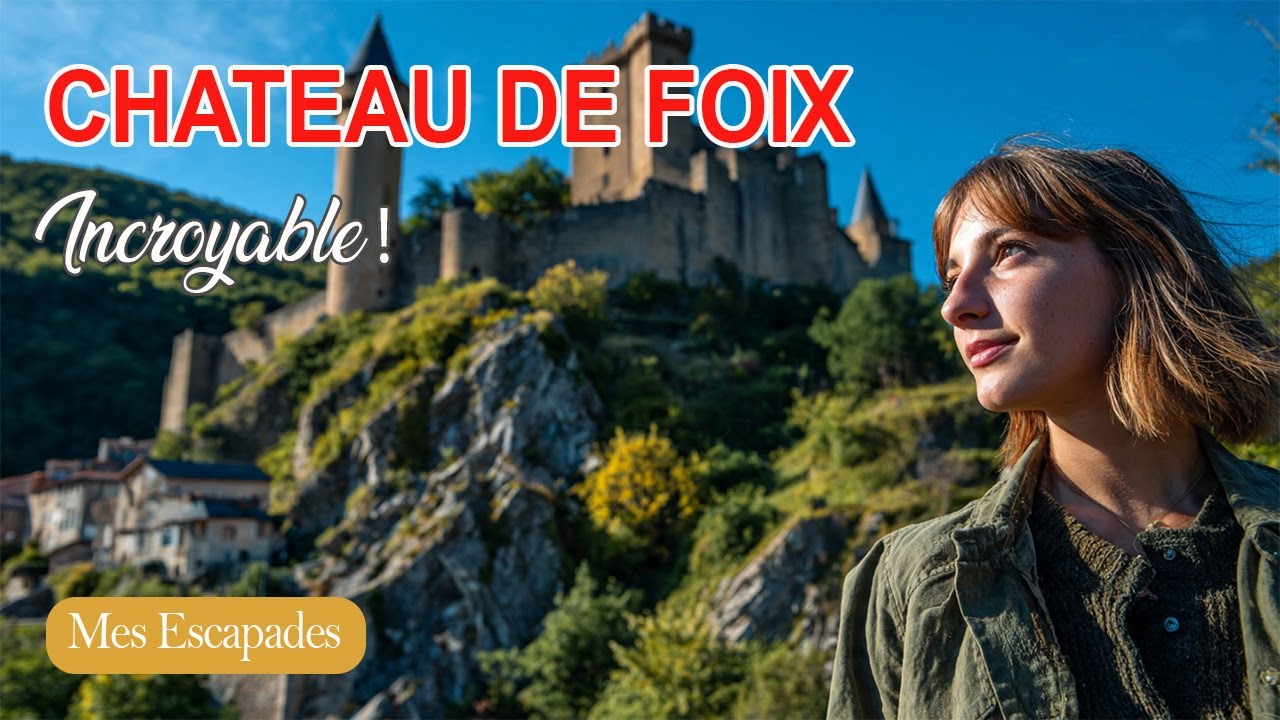 Découvrez le Château de Foix : joyau médiéval de l’Ariège | MES ESCAPADES TV | 4K