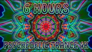 6 Hours of Deep Psychedelia | Hypnotic Caleidoscopic & Tunnel VJ Loops for DJs