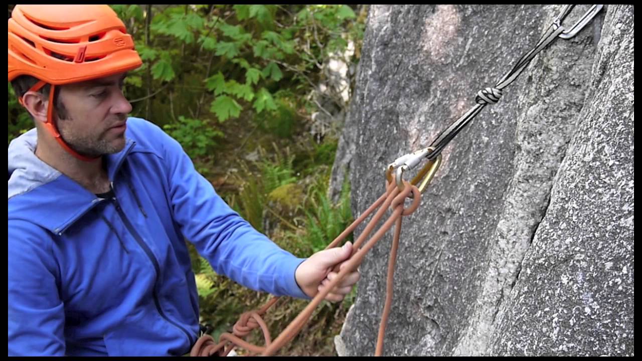 How to belay with a Munter Hitch YouTube