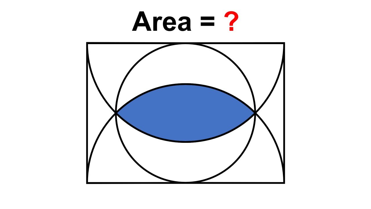 What is the area? A nice problem from Singapore