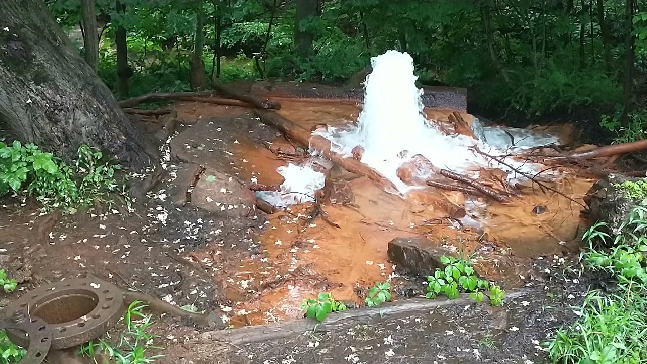 Big Mine Run Geyser; Ashland, Pennsylvania YouTube