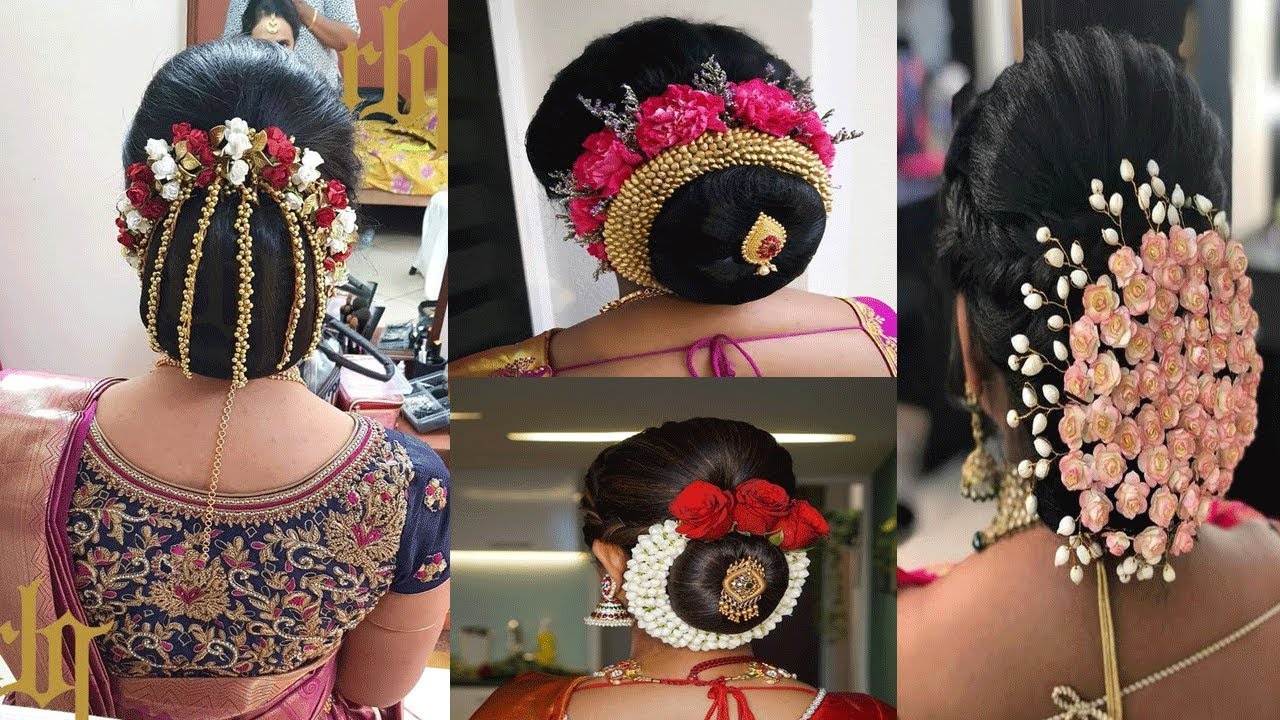 Top Trend - Floral Hairstyles for Brides this Wedding Season!