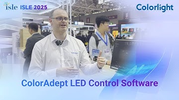 Colorlight ISLE 2025 ColorAdept LED Control Software