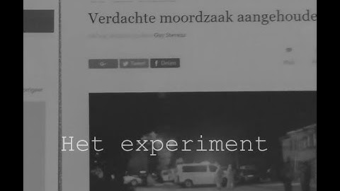 Het experiment